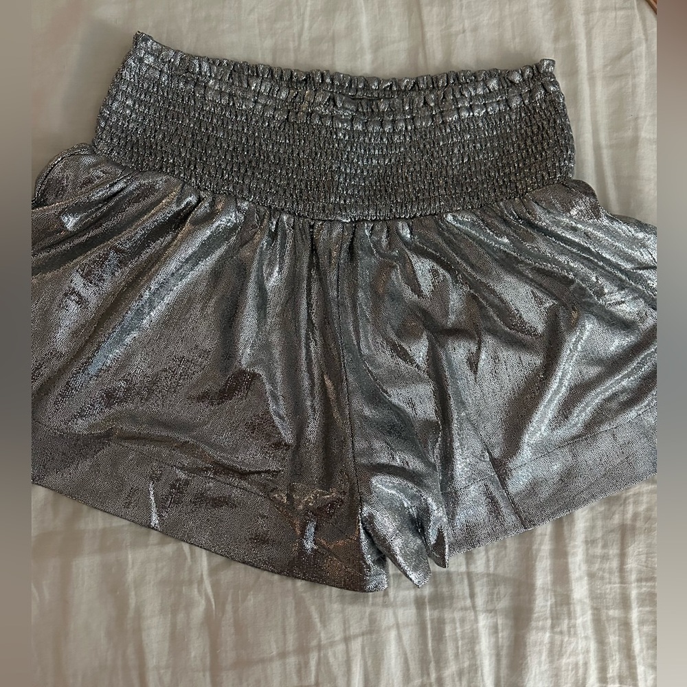 Silver shorts